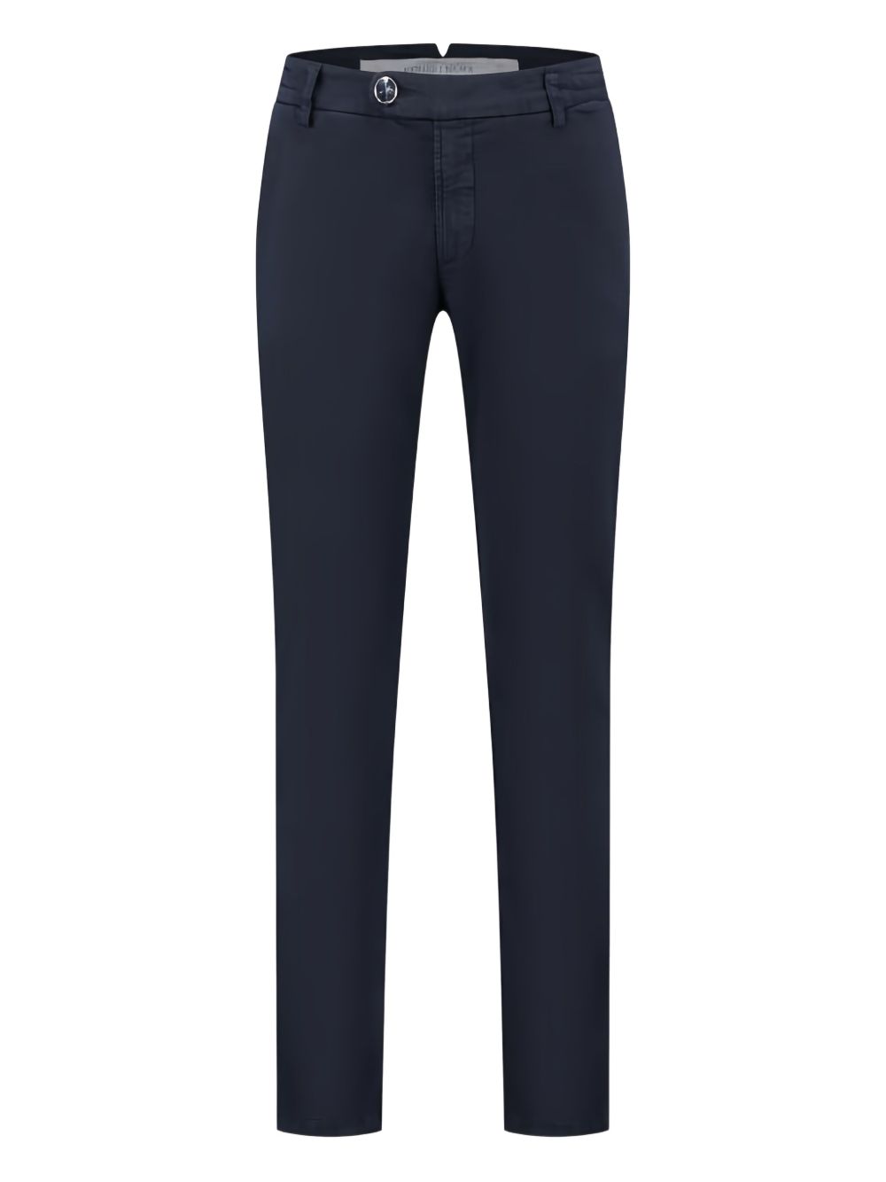 Button-fastening trousers - Blue
