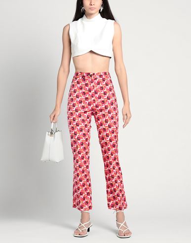 Même By Giab's Woman Pants Garnet Size 4 Cotton, Elastane