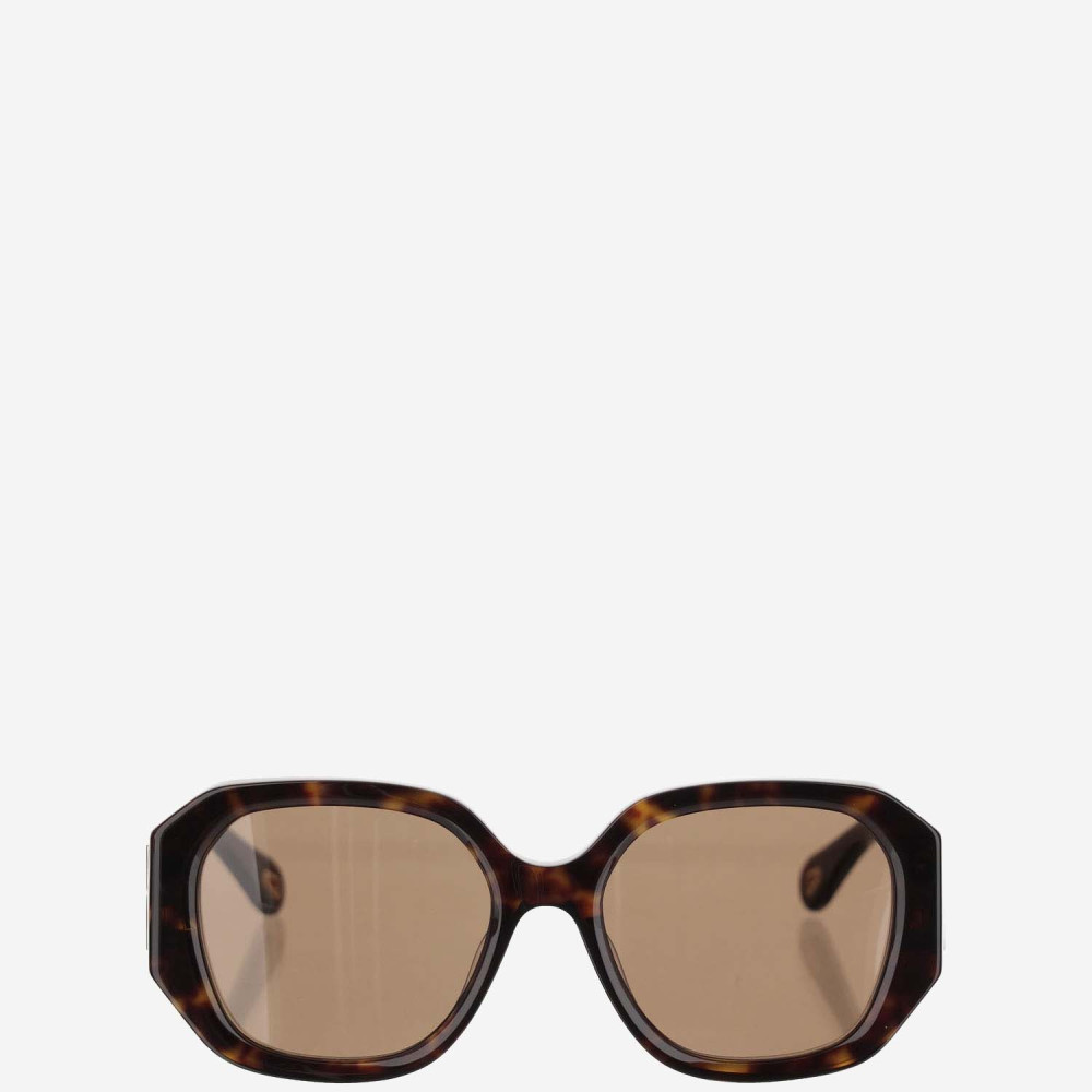 Logo Tortoiseshell Sunglasses