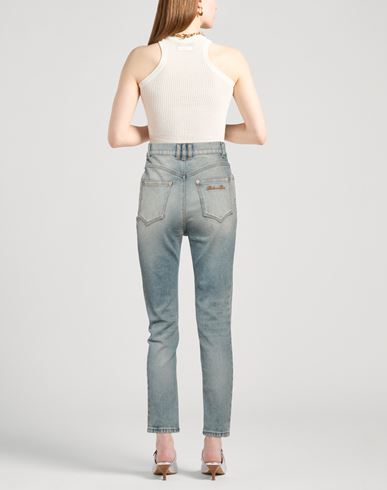 Woman Jeans Blue Size 2 Cotton, Elastane
