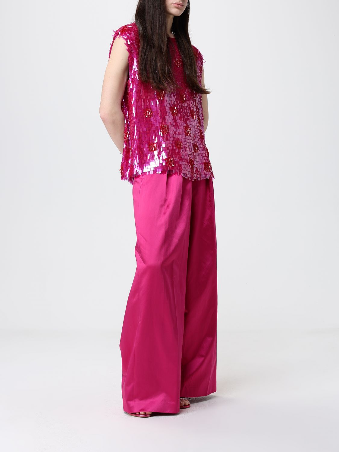 Pants Woman color Pink