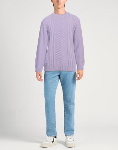 Low Brand Man Sweater Lilac Size 3 Viscose, Polyamide, Wool, Cashmere