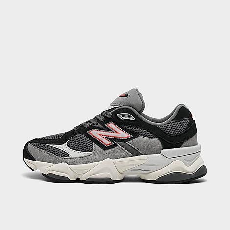 Big Kids 9060 Casual Shoes in Castlerock/Tangerine