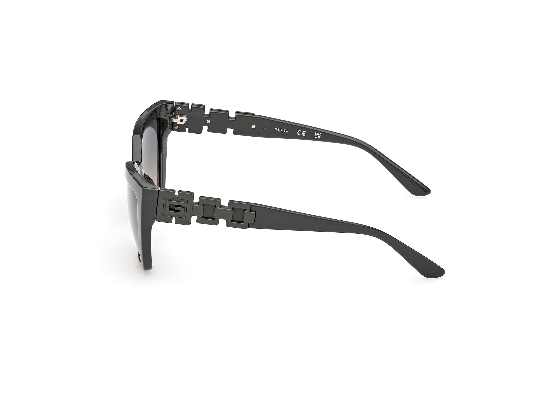 Guess Mujer Guess GU00264 96P Gafas de sol Inyectado Verde Verde Cat Eye Norma