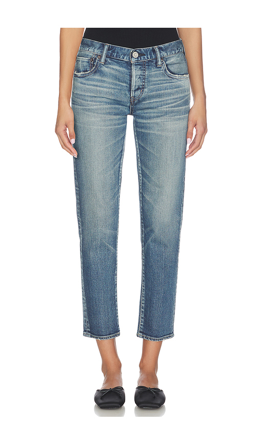 Moussy Vintage Alice Tapered Jeans in Blue. 25. Also , 26, 27