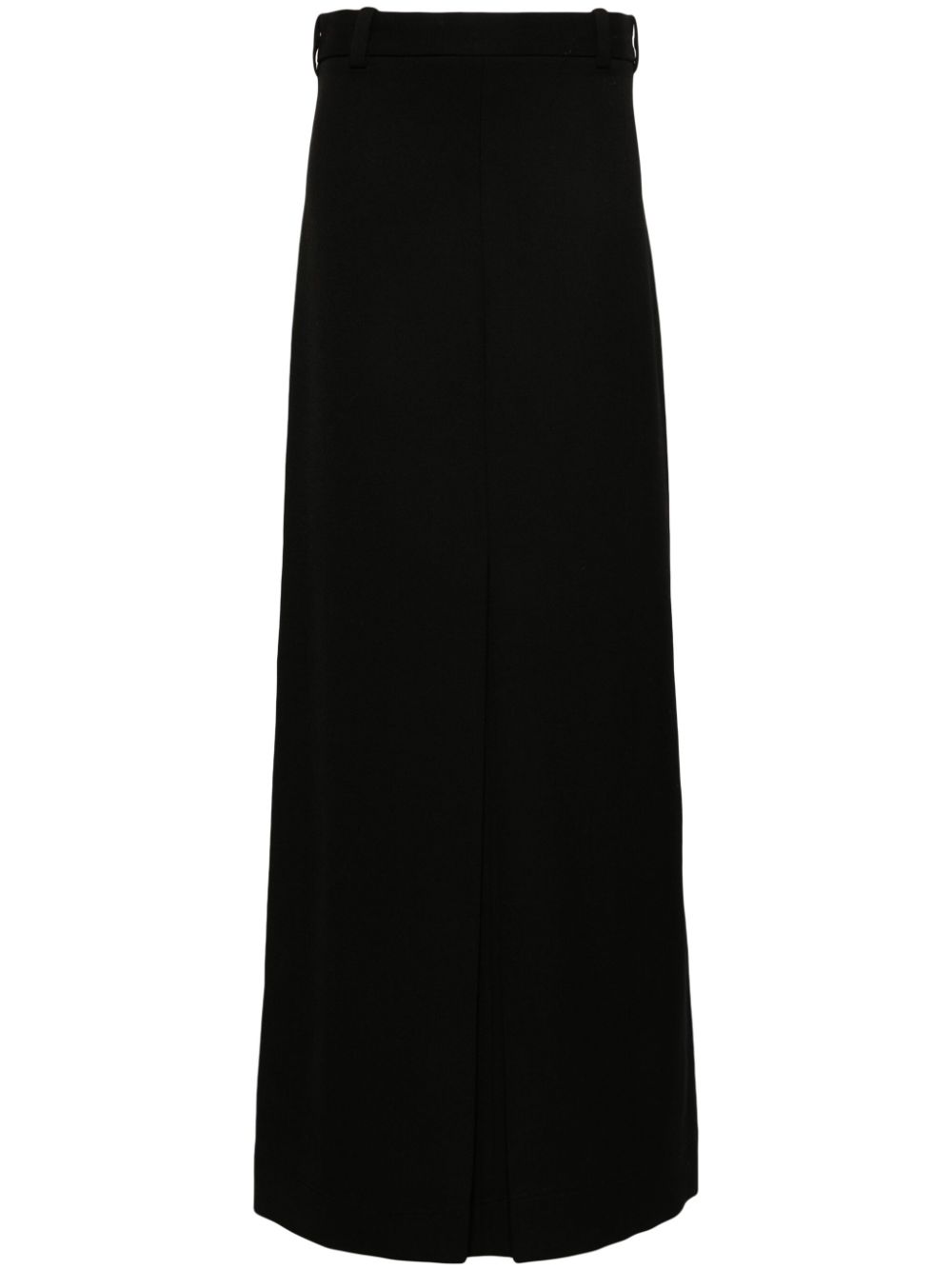 A-line maxi skirt - Black