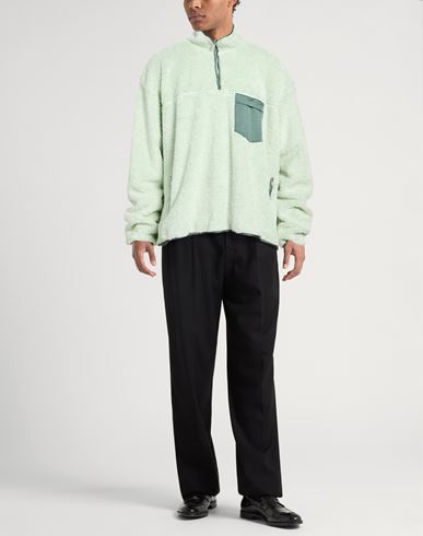 Man Jacket Light green Size 46 Cotton