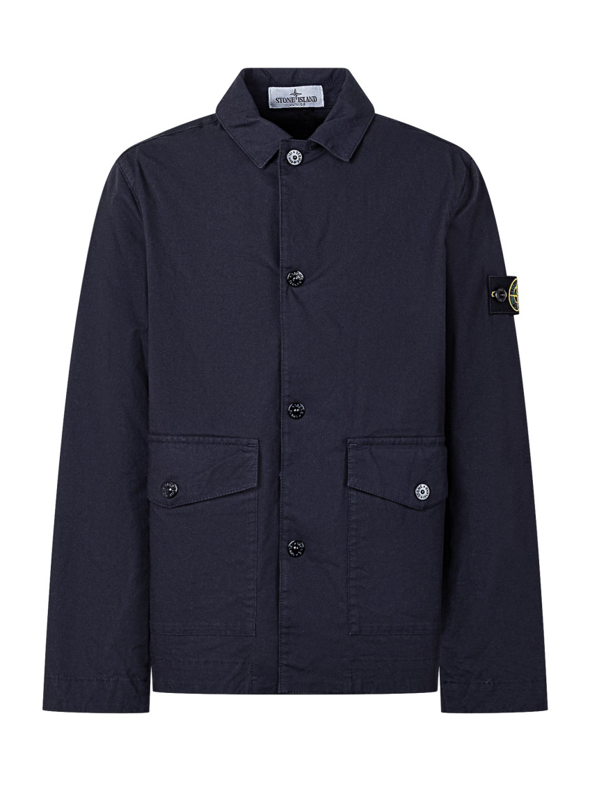 Kids Blue Solid Blazer