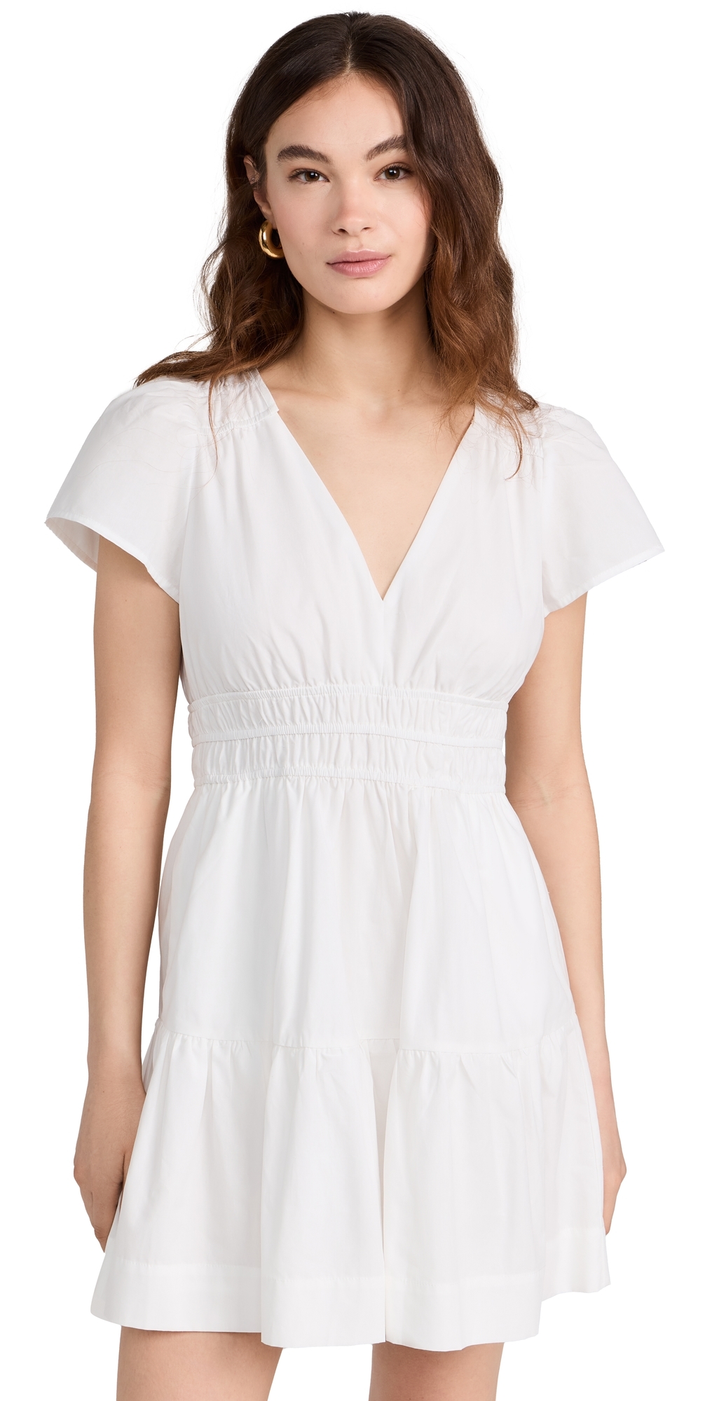 Flutter Dress White