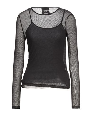 Woman Sweater Black Size 1 Micro modal, Cashmere