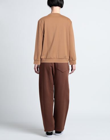 Gattinoni Woman Sweatshirt Camel Size XS Viscose, Polyamide, Elastane