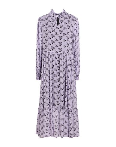 Woman Midi dress Lilac Size 10 Viscose