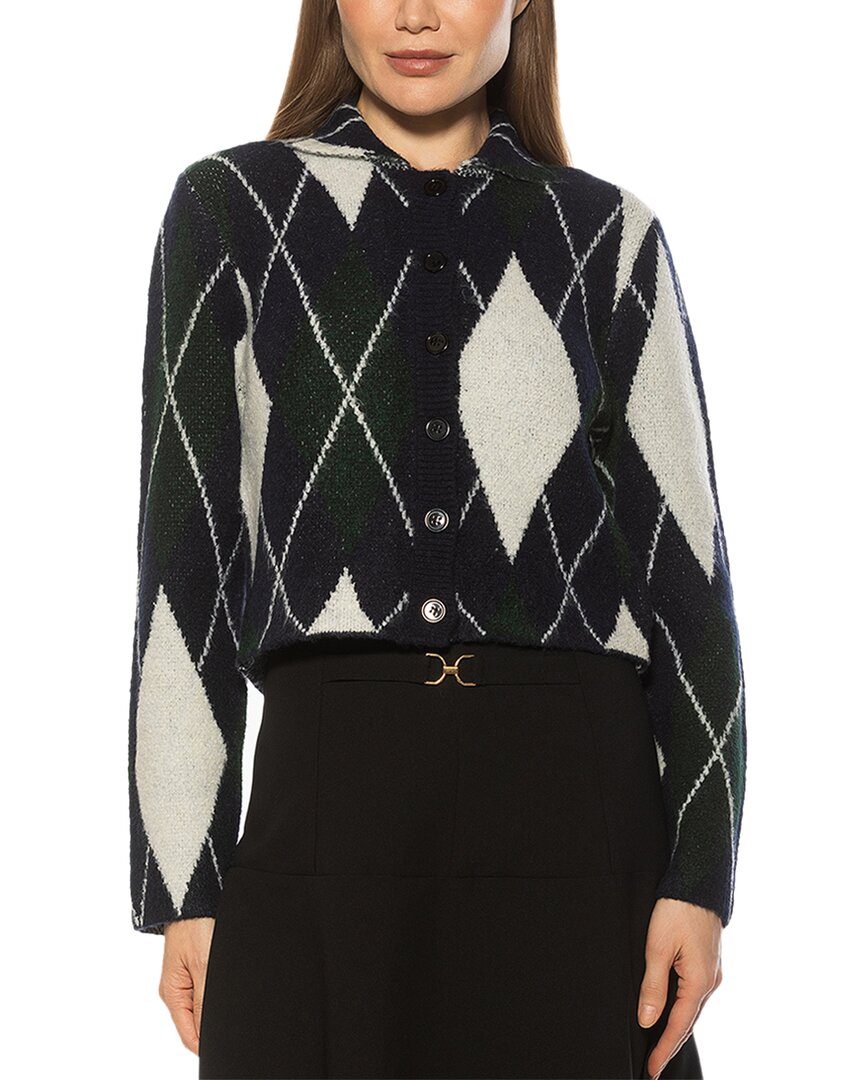 Wayne Cardigan 399-Green Diamond Gree