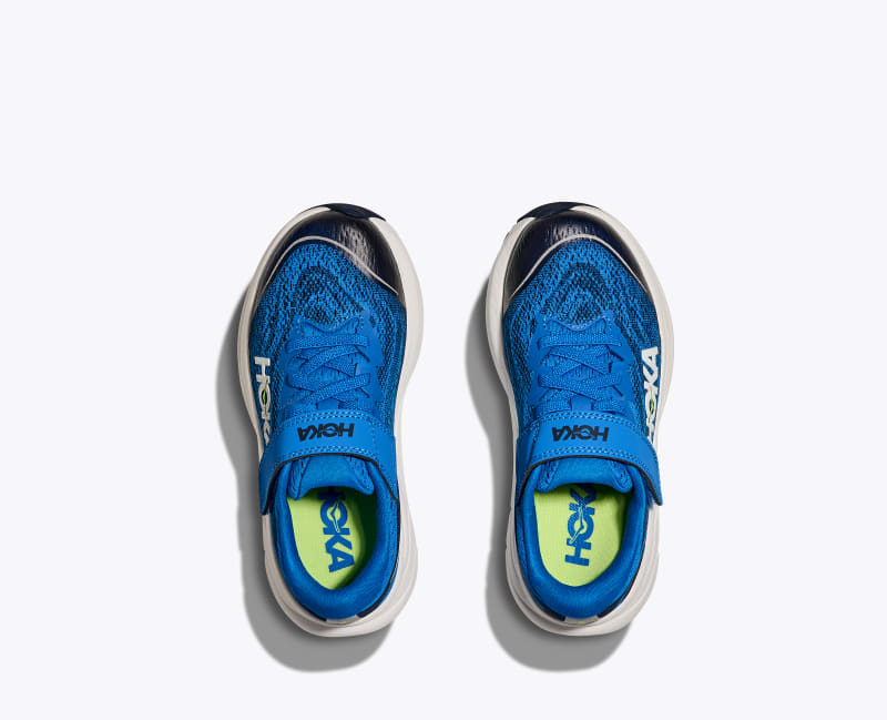 HOKA Rincon 4 Shoes in Electric Cobalt/Varsity Navy