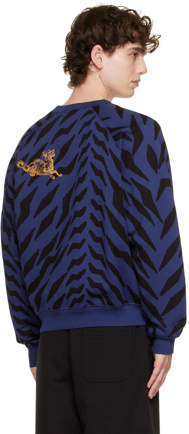 Blue and Black Chaos Sweatshirt