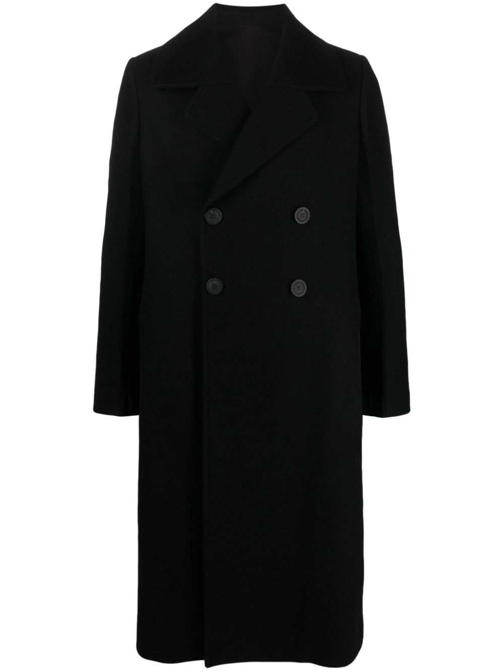 New Bell virgin wool coat - Black