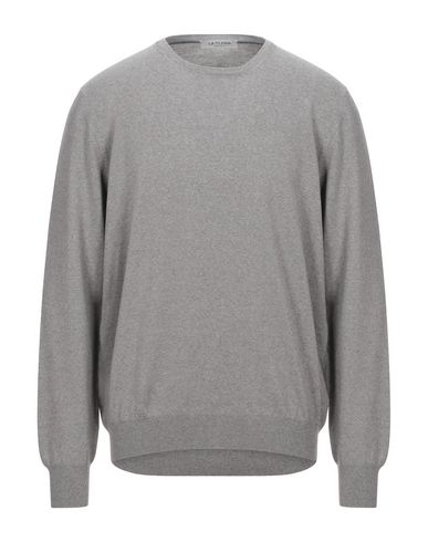 Man Sweater Taupe Size 44 Virgin Wool
