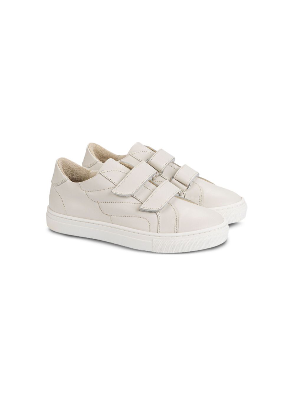 Leather sneakers - Neutrals