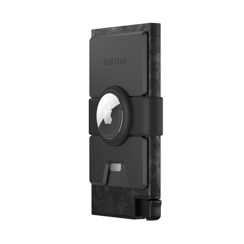 Ekster Cardholder for AirTag Fits up to 12 cards & cash Apple Compatible Green Ore
