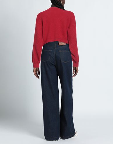 Woman Cardigan Red Size ONESIZE Polyamide, Acrylic, Wool, Elastane