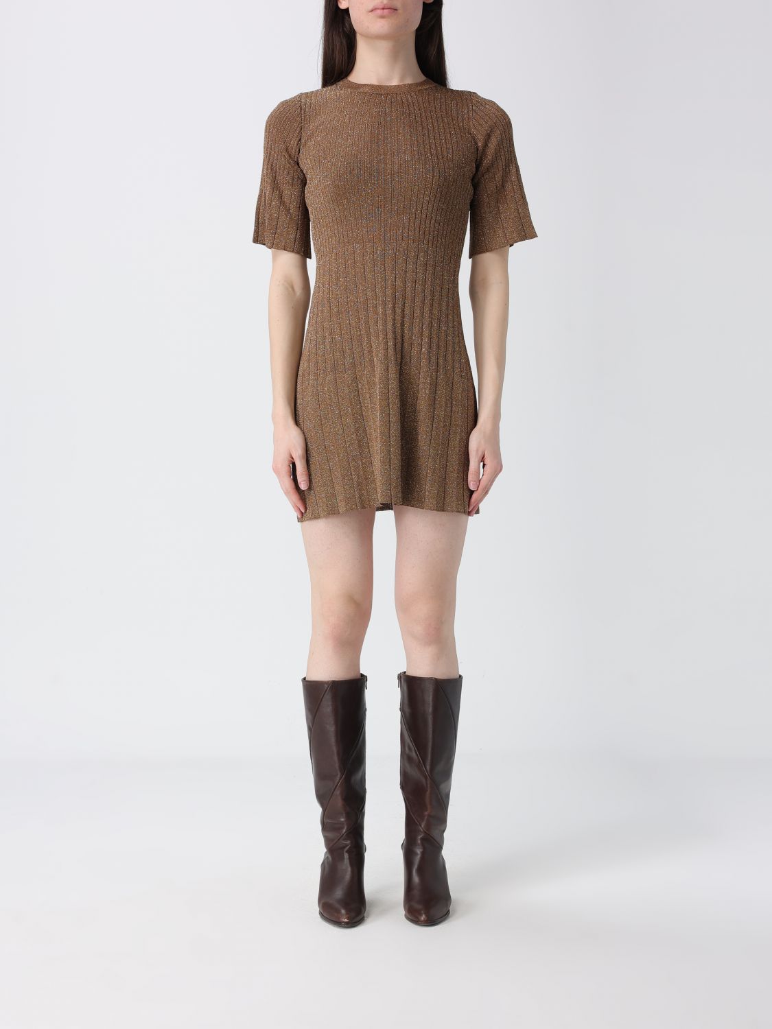 Dress Woman color Sand