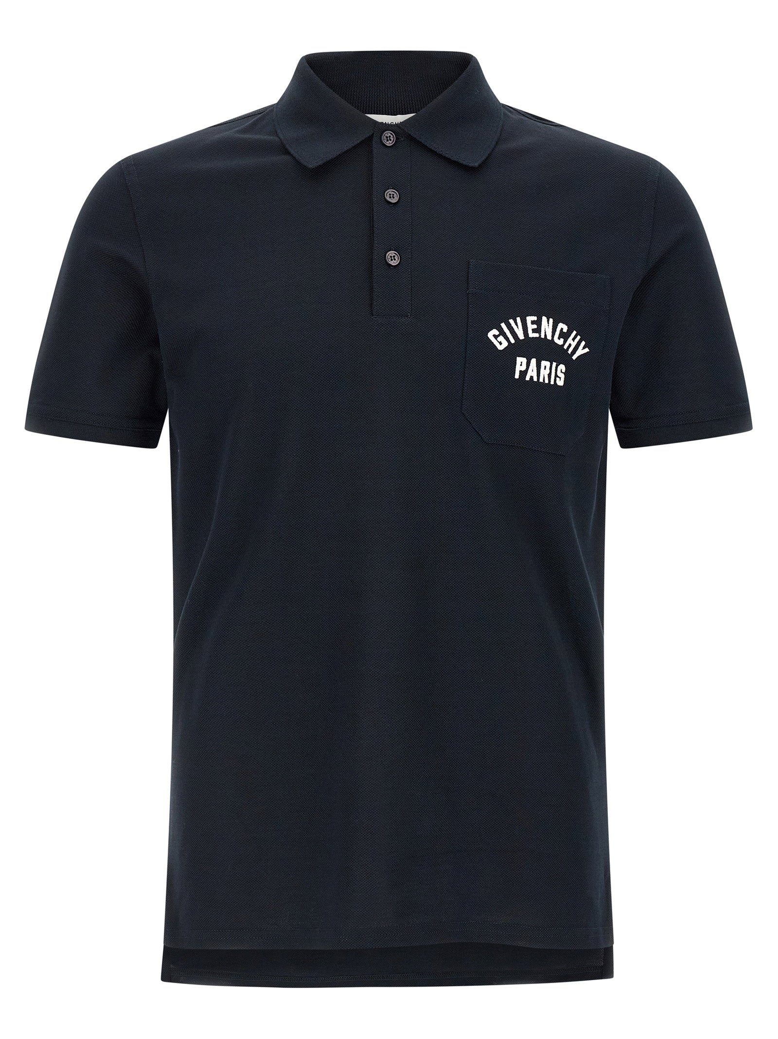 Pocket Embroidery Polo Shirt