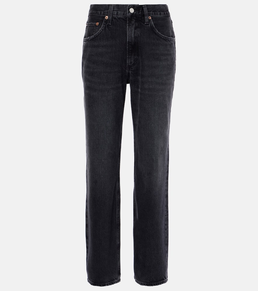 Valen high-rise straight jeans