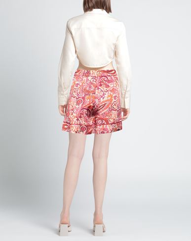 Woman Shorts & Bermuda Shorts Garnet Size 10 Viscose