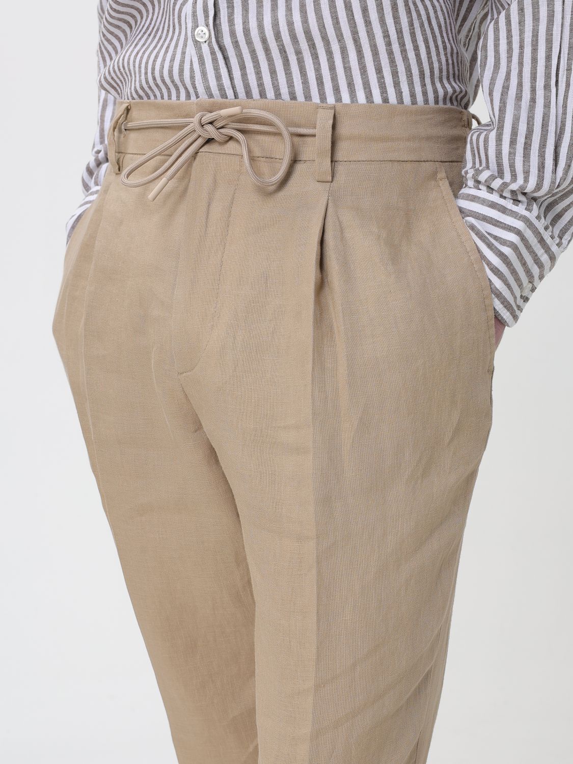 Pants Men color Biscuit