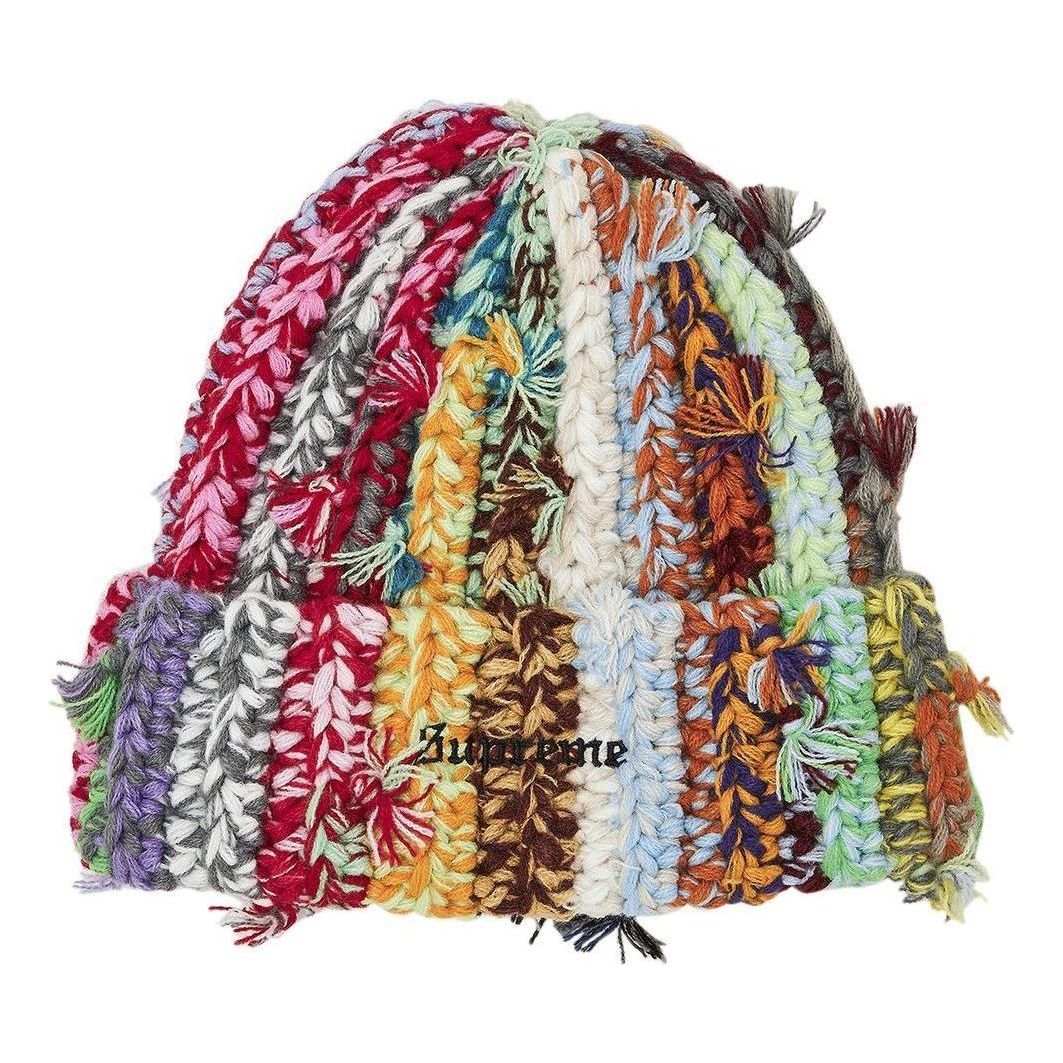 Hand Tied Beanie 'Multicolor'