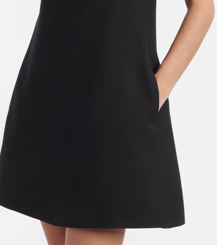 Crepe Couture embellished minidress