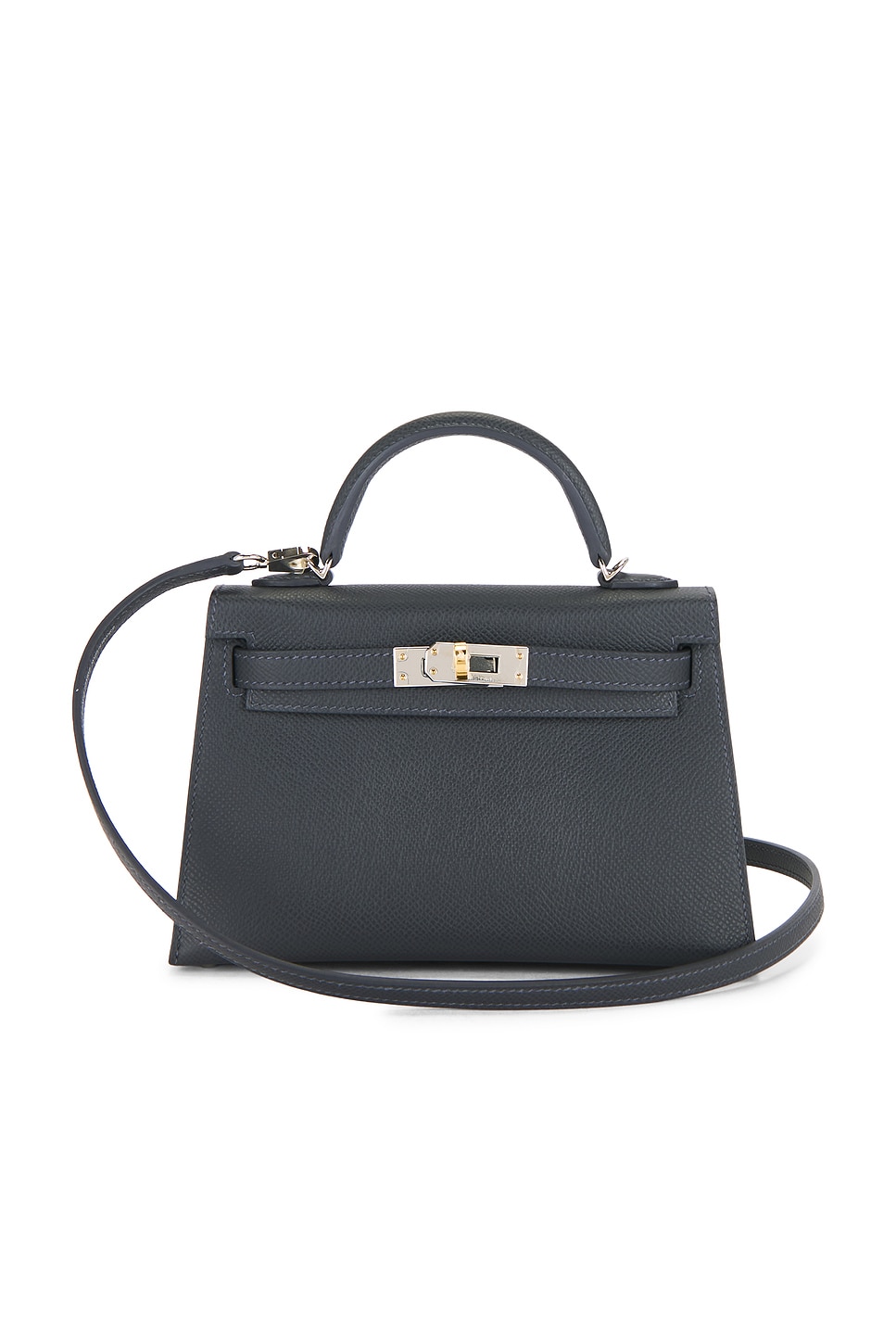 Hermes Epsom Kelly 20 Handbag in Grey