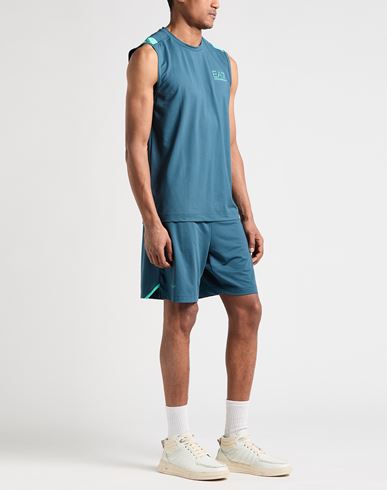 Man Tracksuit Deep teal Size 3XL Polyester, Elastane
