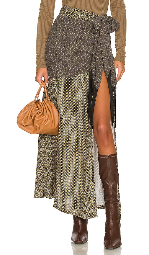 House of Harlow 1960 x REVOLVE Giorgia Skirt in Geo Multi. XS also in
