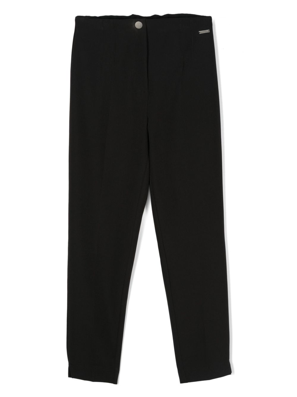 High-waist smart trousers - Black