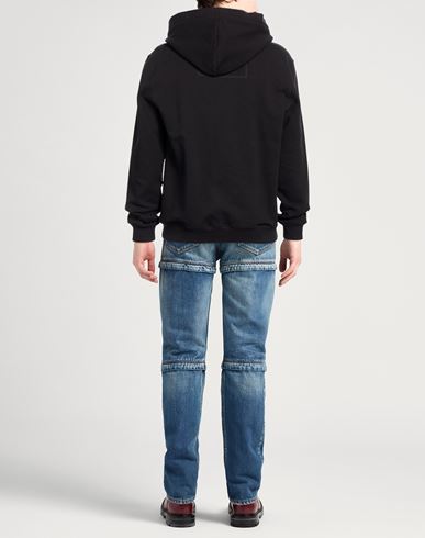 Man Sweatshirt Black Size L Cotton