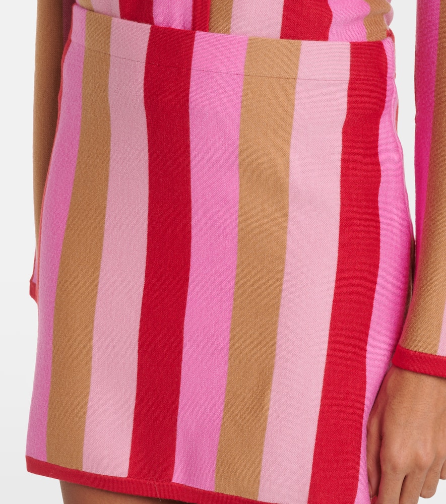 Liesel wool-blend miniskirt