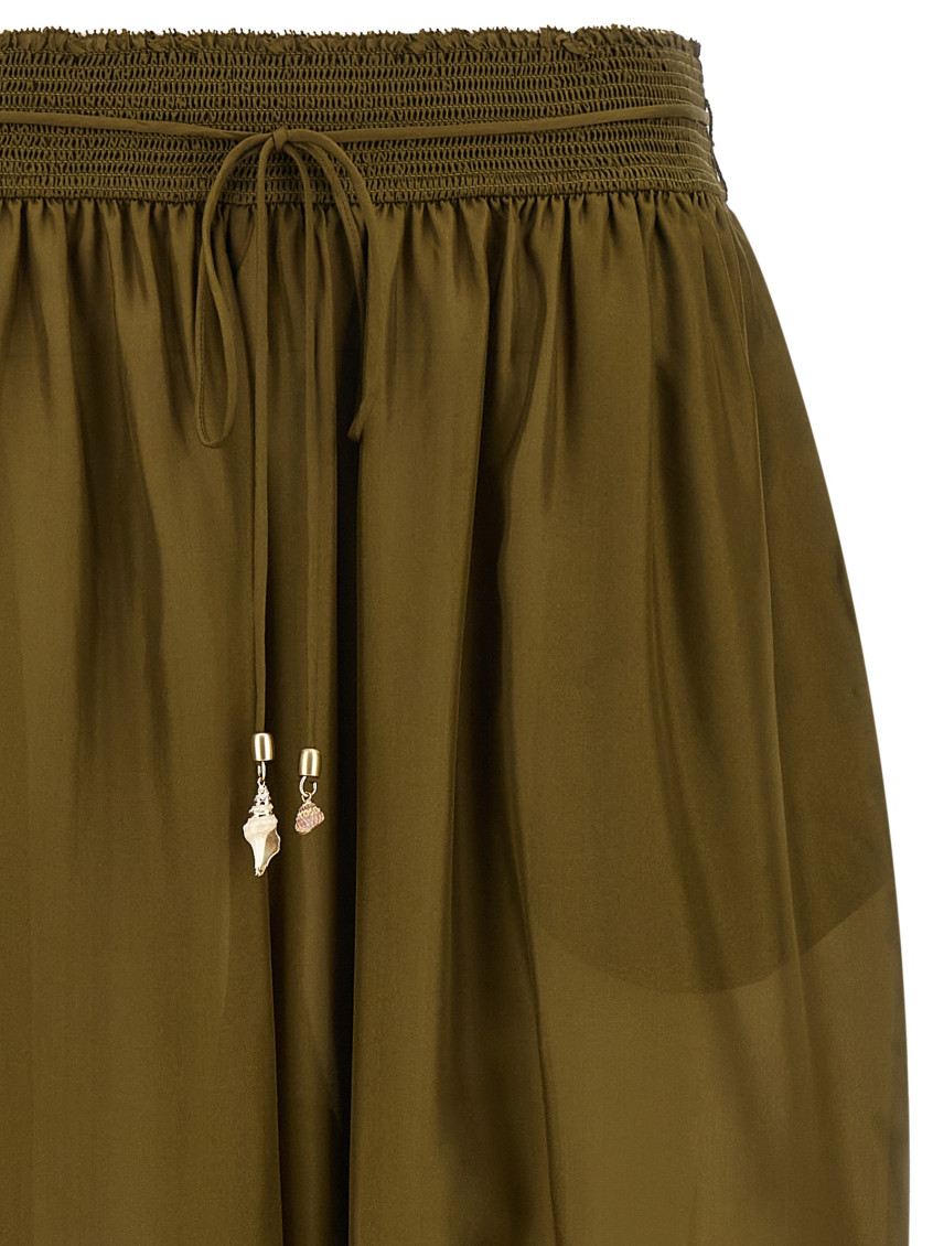 Olive Mahon Silk Trousers