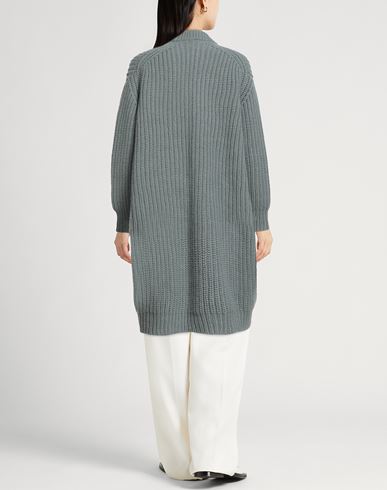 Woman Cardigan Sage green Size 10 Cashmere