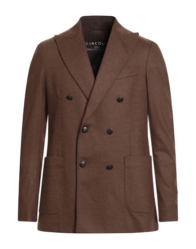 Man Blazer Brown Size 42 Wool, Cashmere