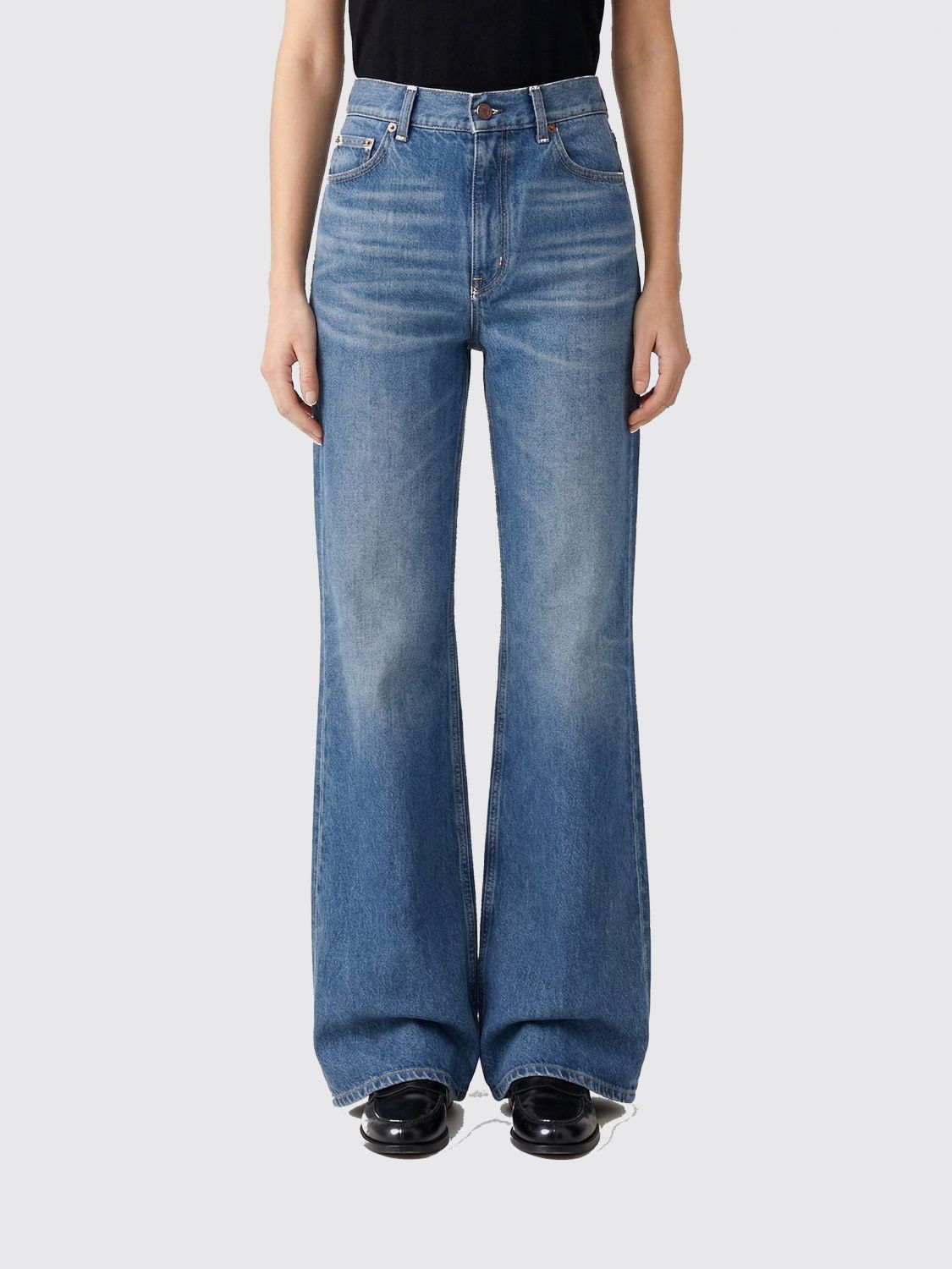Jeans CHLOÉ Woman color Indigo