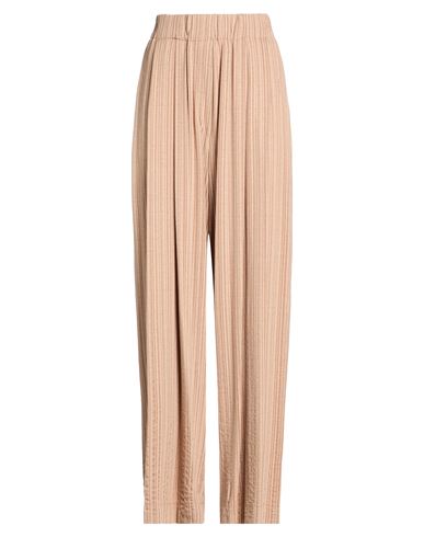 Chocolat Woman Pants Camel Size 4 Viscose, Elastane