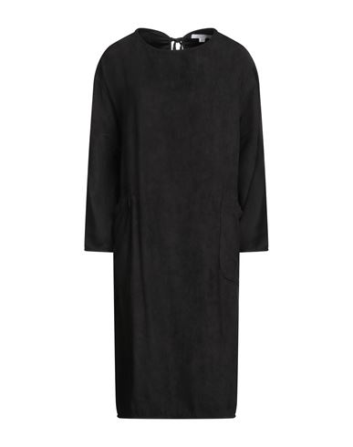 Woman Midi dress Black Size 3 Polyester