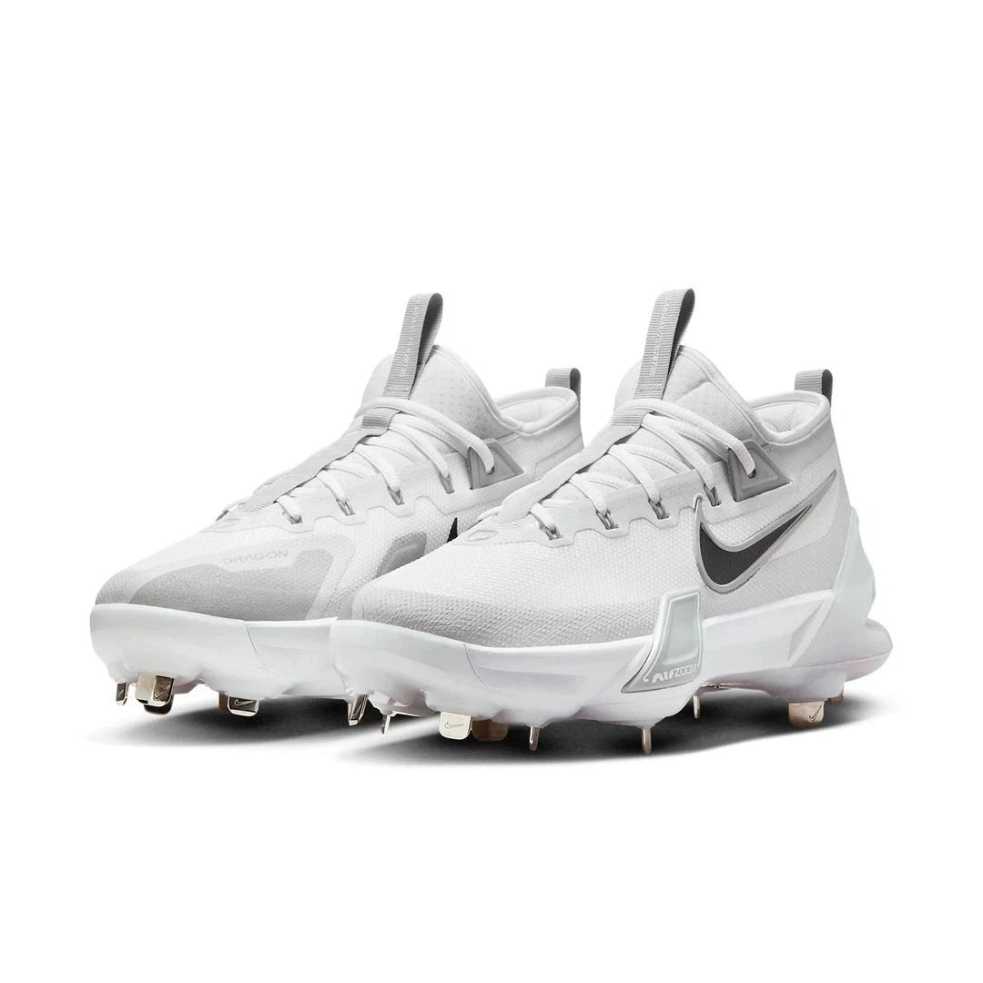 Force Zoom TroutElite FB2906-100 White Baseball Cleats RHS8085
