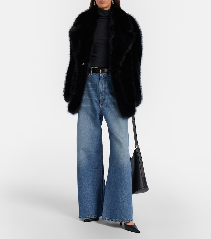 Dangri faded wide-leg jeans