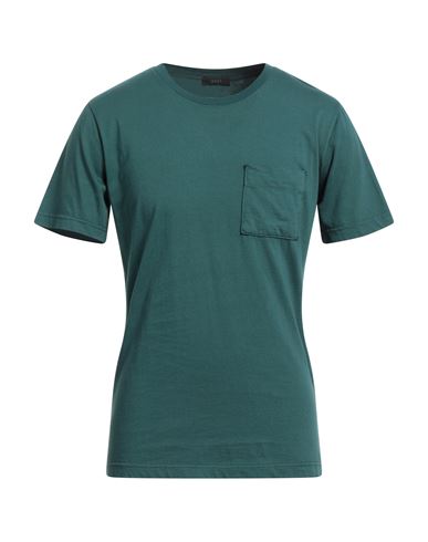 Man T-shirt Deep jade