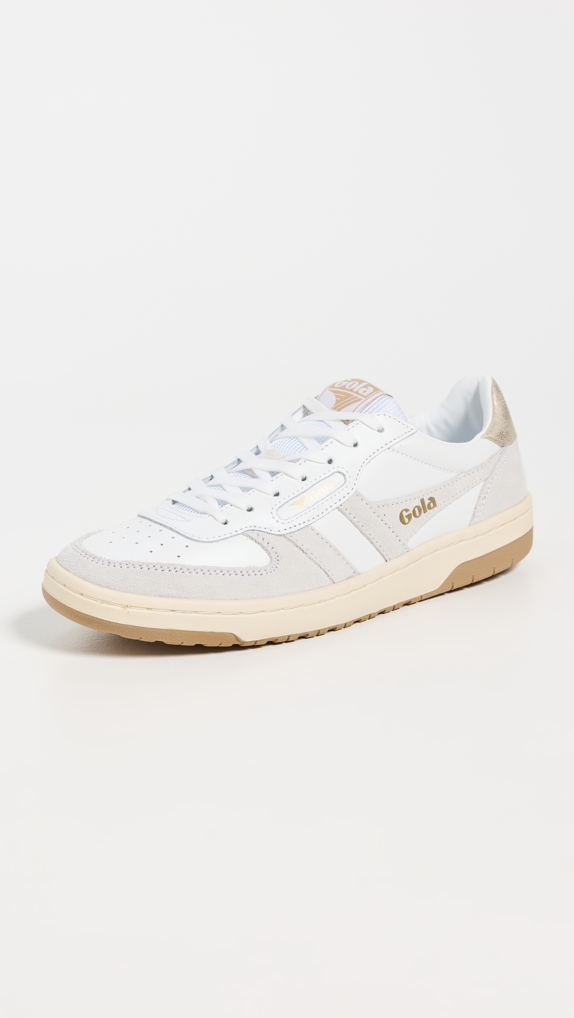 Hawk Sneakers White/White/Gold
