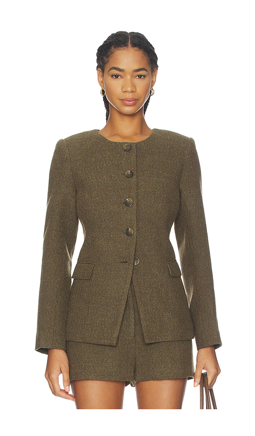 Astr the label chaqueta bellmere en color verde oliva XL también en L, M