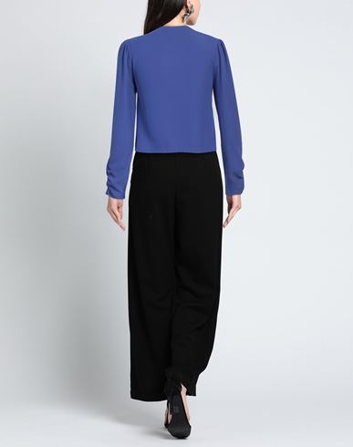 Woman Blazer Blue Size 12 Polyester, Elastane