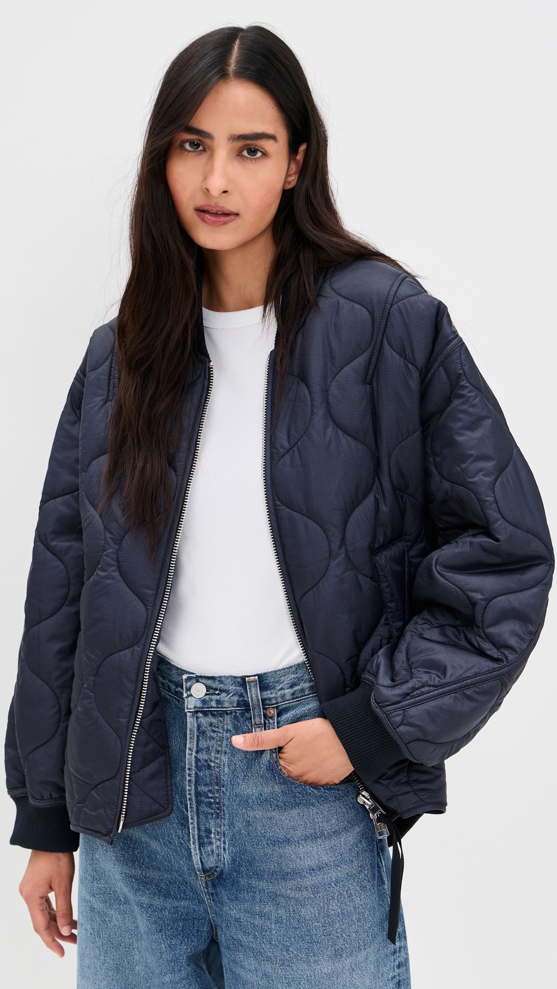 Isla Quilted Jacket Bourbon